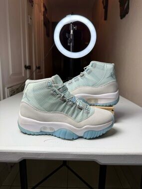 Jordan 11 Retro Adapt 'Dark Powder Blue Sz 6.5 All - Self Laces No charger